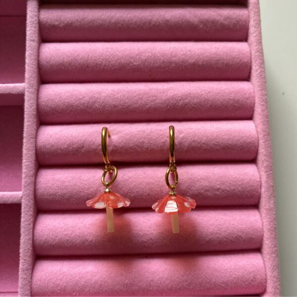 Boucles d’oreilles Champignons