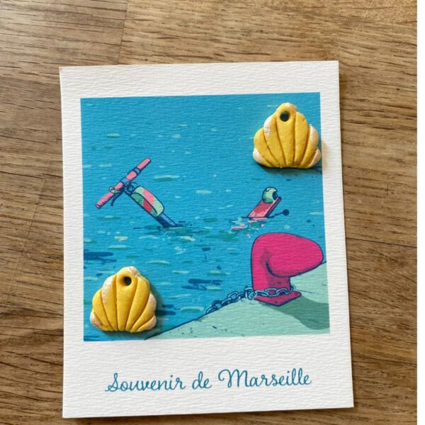 Boucles d’oreilles Shell Pop
